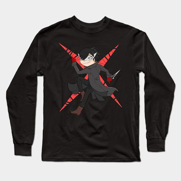 Heart Thief - 71 Long Sleeve T-Shirt by MarshmallowAmy